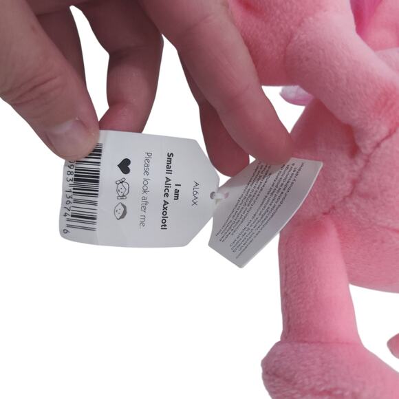 Jellycat Small Alice Axoloti 7" with Tags Plush - Picture 4 of 4